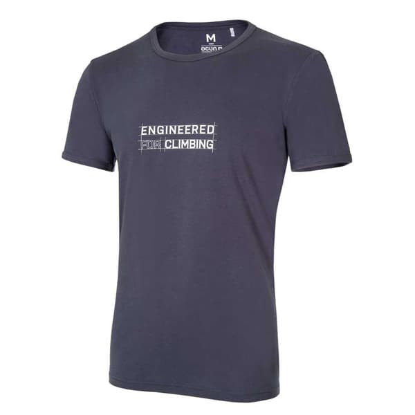 Ocun Lyhythihainen T-paita Classic Organic Efc Harmaa XL Mies