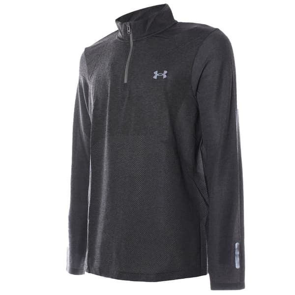 Under Armour T-shirt Med Halv Lynlås. Sømløs Stride  L Mand