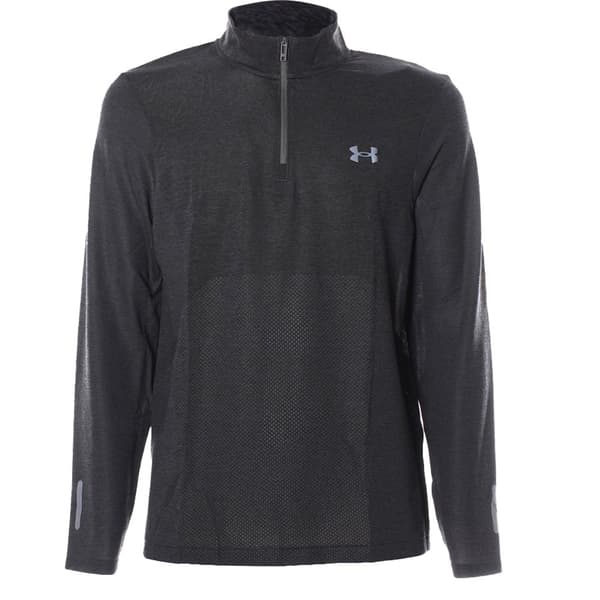 Under Armour T-shirt Med Halv Lynlås. Sømløs Stride  L Mand