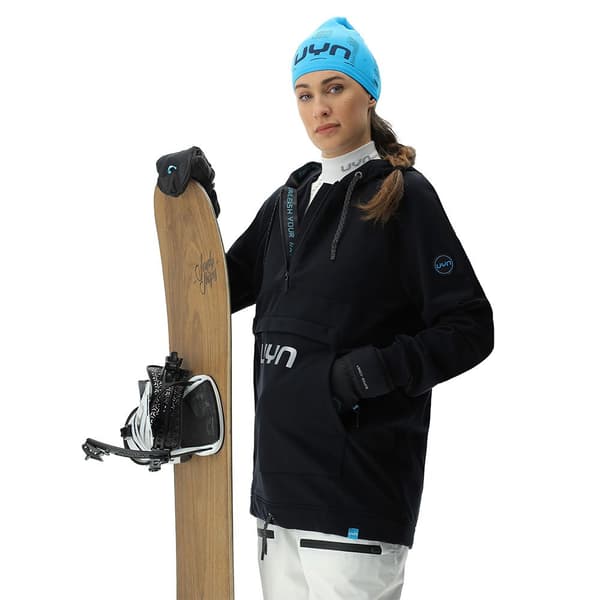 Uyn Luvtröja Jump 2nd Half Zip Svart L Kvinna