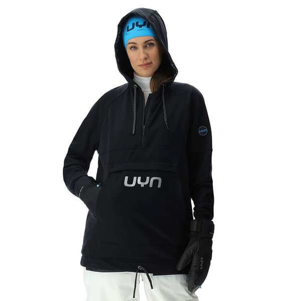Uyn Hættetrøje Jump 2nd Half Zip Sort S Kvinde