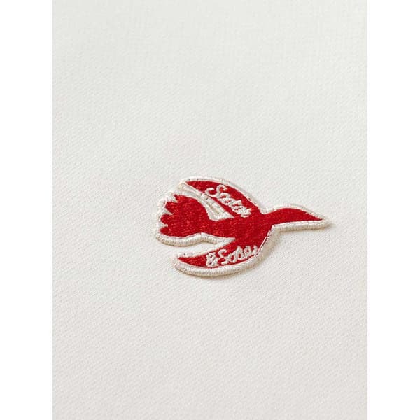 Scotch & Soda Tröja Free Spirit Bird Vit M Man