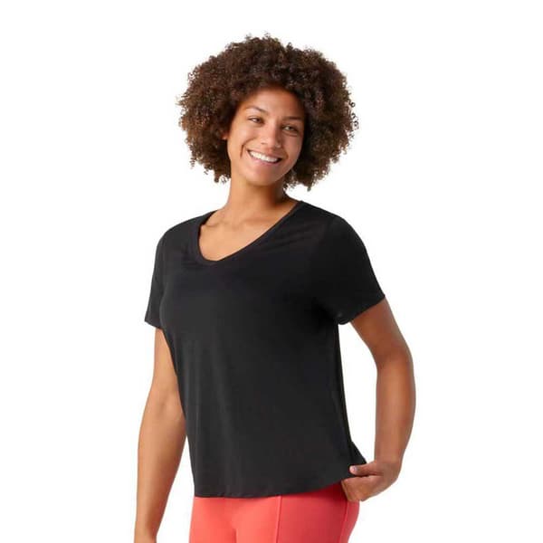 Smartwool Kortærmet T-shirt Merino Sport 120 Sort S Kvinde