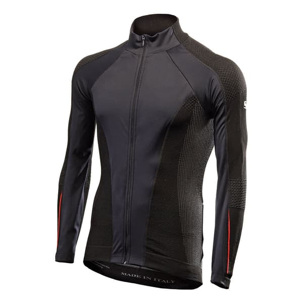Sixs Fuld Lynlå Sweatshirt Wind Wt Sort M Mand