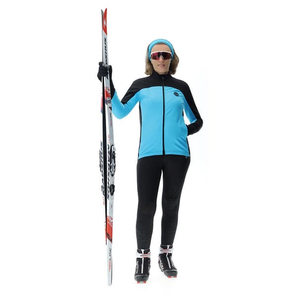 Uyn Sweatshirt Med Full Dragkedja Cross Country Skiing Coreshell Blå,Svart L Kvinna