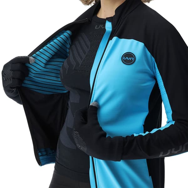 Uyn Sweatshirt Med Full Dragkedja Cross Country Skiing Coreshell Blå,Svart L Kvinna