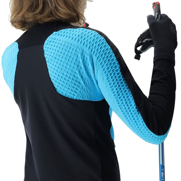 Uyn Sweatshirt Med Full Dragkedja Cross Country Skiing Coreshell Blå,Svart L Kvinna