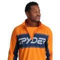 Miniatyrbillede 3 af 4: Spyder Halv Lynlå Sweatshirt Paramount Orange S Mand