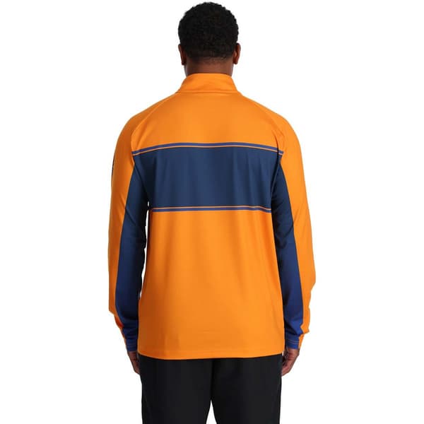 Spyder Halv Lynlå Sweatshirt Paramount Orange S Mand