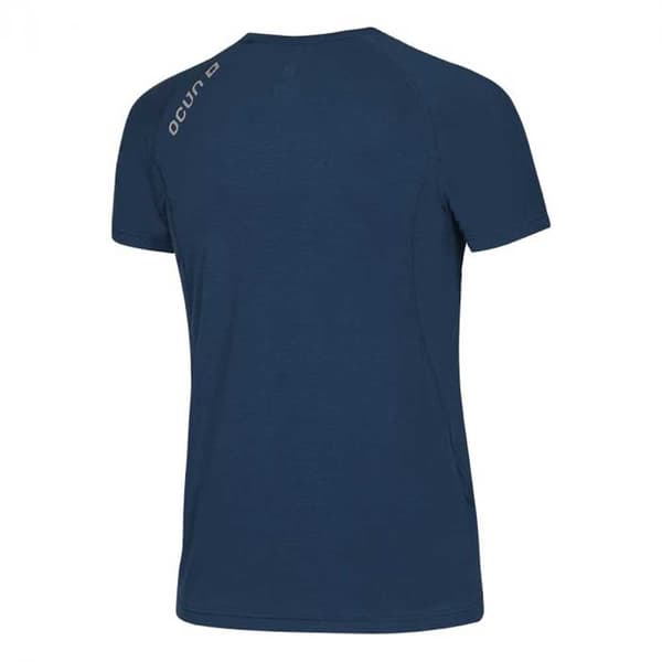 Ocun Kortærmet T-shirt Bamboo Blå M Kvinde