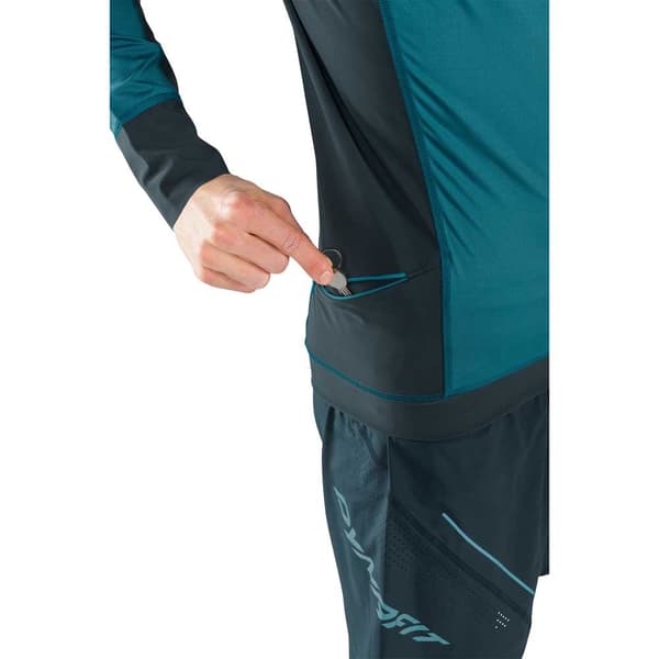 Dynafit Langærmet T-shirt Alpine Blå 2XL Mand