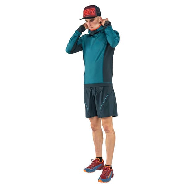 Dynafit Langærmet T-shirt Alpine Blå 2XL Mand