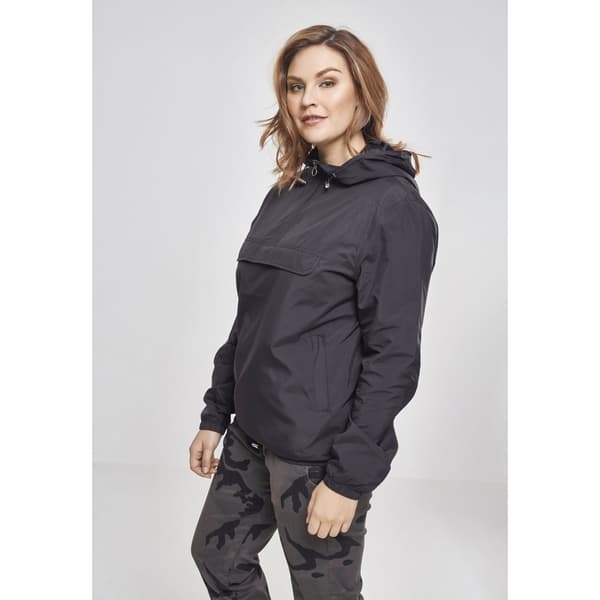 Urban Classics Sweater Stor Basic Sort 3XL Kvinde