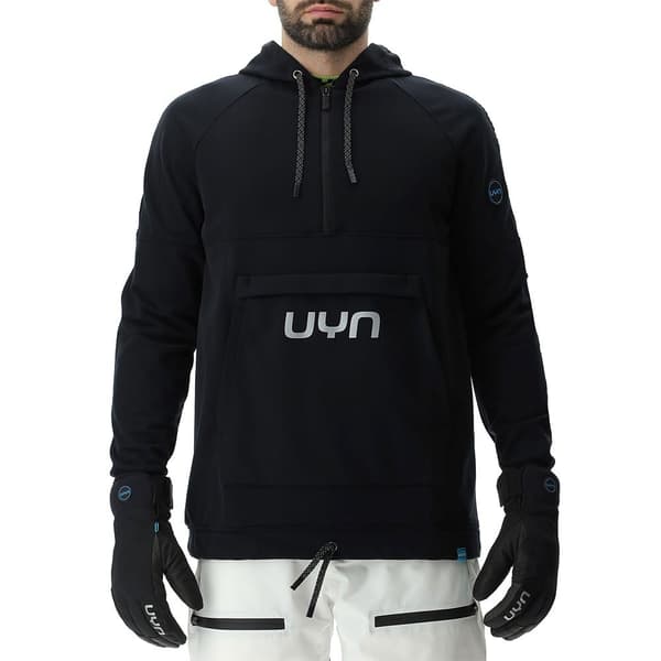 Uyn Hættetrøje Jump 2nd Half Zip Sort XL Mand