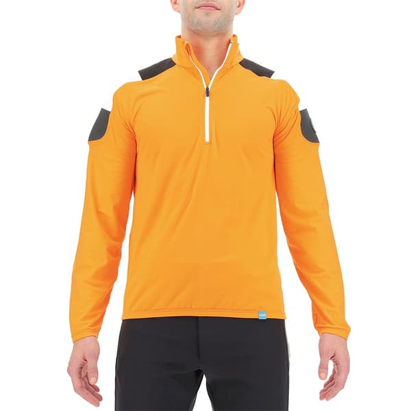 Uyn Halv Lynlå Sweatshirt Natyon Tricolor 2nd Orange S Mand