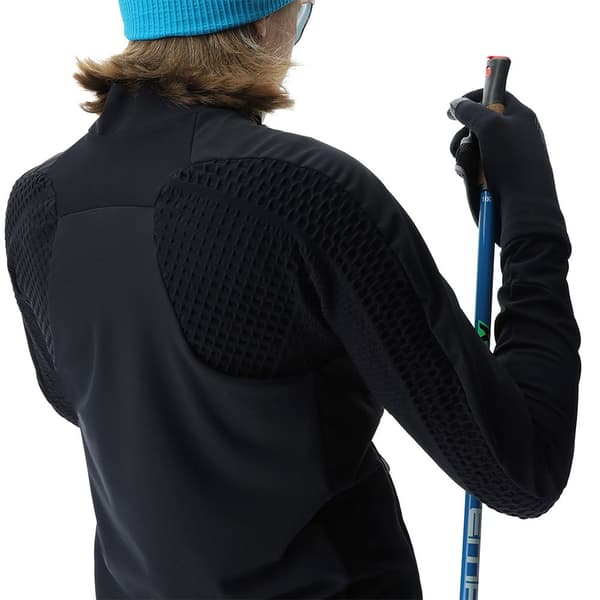 Uyn Sweatshirt Med Fuld Lynlås Cross Country Skiing Coreshell Sort XS Kvinde