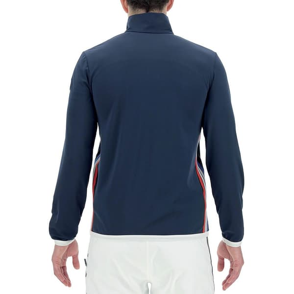 Uyn Sweatshirt Med Fuld Lynlås Natyon Flag 2nd Blå 2XL Mand