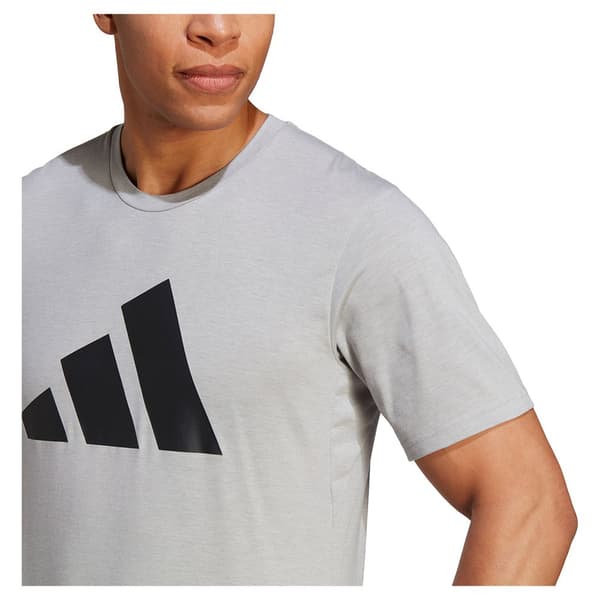 Adidas Kortärmad T-shirt Tr-es Fr Logo Grå L / Regular Man