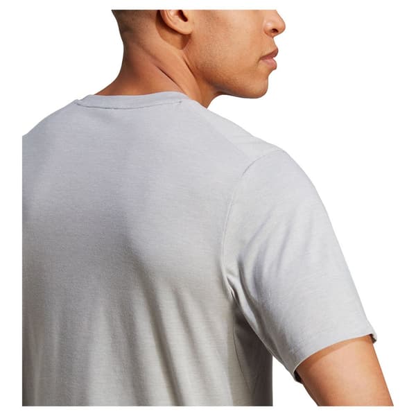 Adidas Kortärmad T-shirt Tr-es Fr Logo Grå L / Regular Man