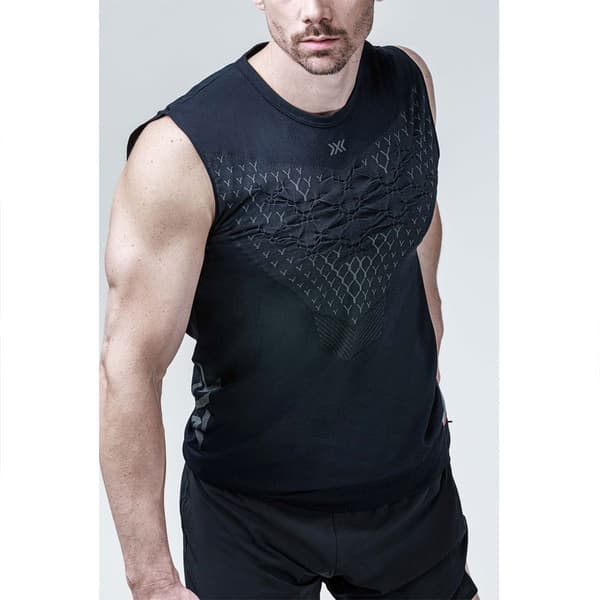 X-bionic Ärmlös T-shirt Twyce Run  XL Man