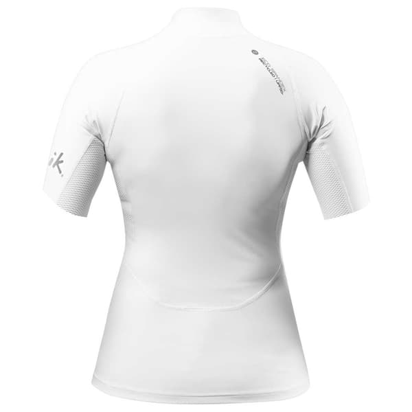 Zhik Kortærmet T-shirt Eco Spandex Hvid S Kvinde