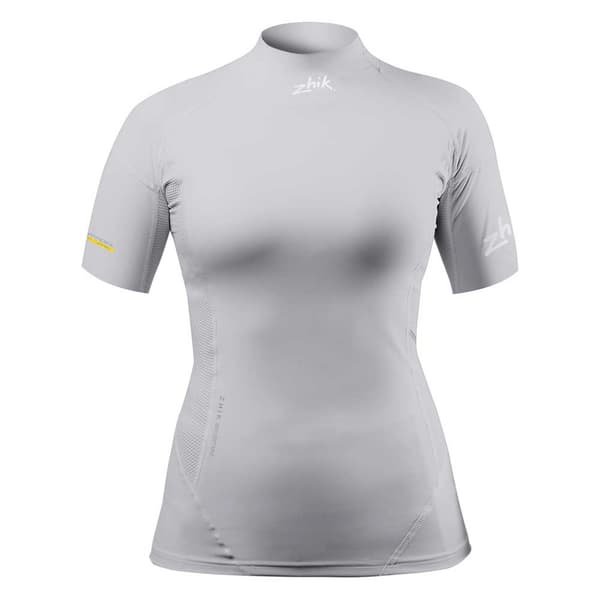 Zhik Kortærmet T-shirt Eco Spandex Grå L Kvinde
