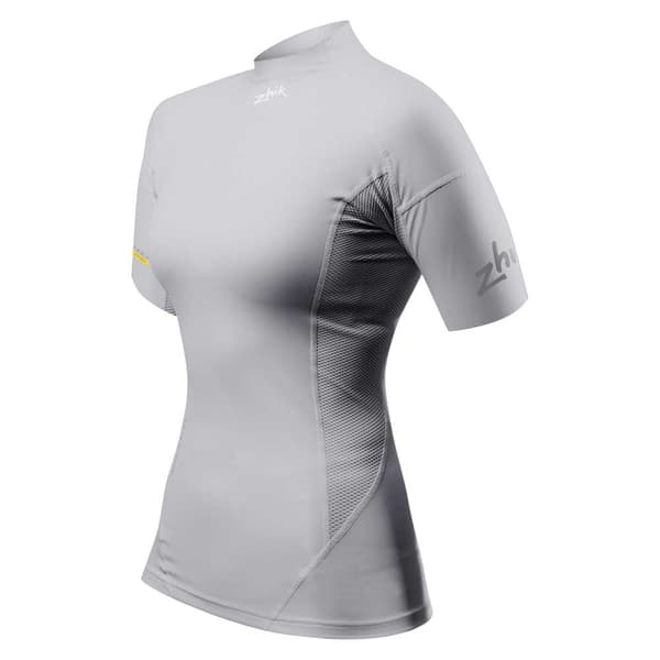 Zhik Kortærmet T-shirt Eco Spandex Grå S Kvinde