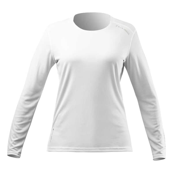 Zhik Långärmad T-shirt Uvactive™ Vit L Kvinna