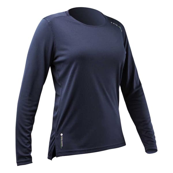Zhik Langærmet T-shirt Uvactive™ Blå S Kvinde