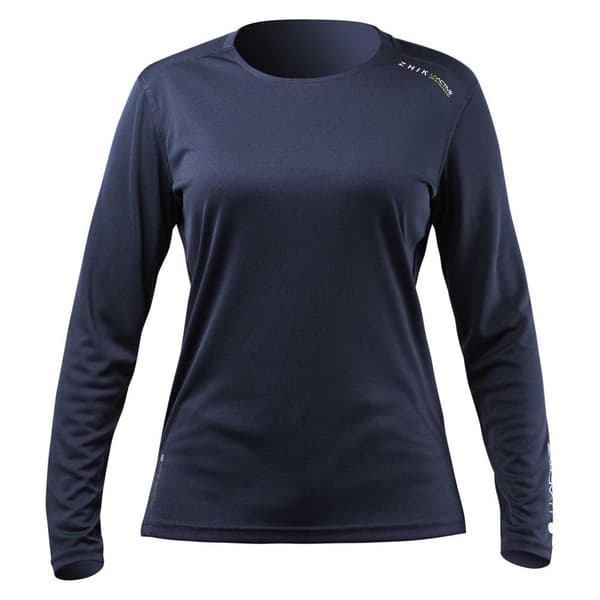 Zhik Langærmet T-shirt Uvactive™ Blå S Kvinde