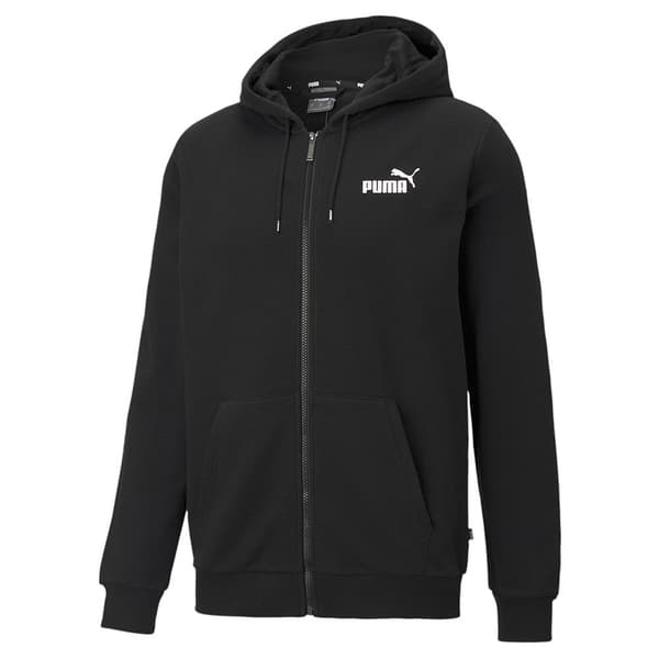 Puma Sweatshirt Med Full Dragkedja Ess Small Logo Svart XL Man