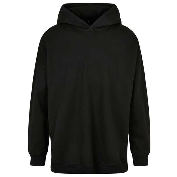 Build Your Brand Luvtröja Oversized Cut On Svart M Man