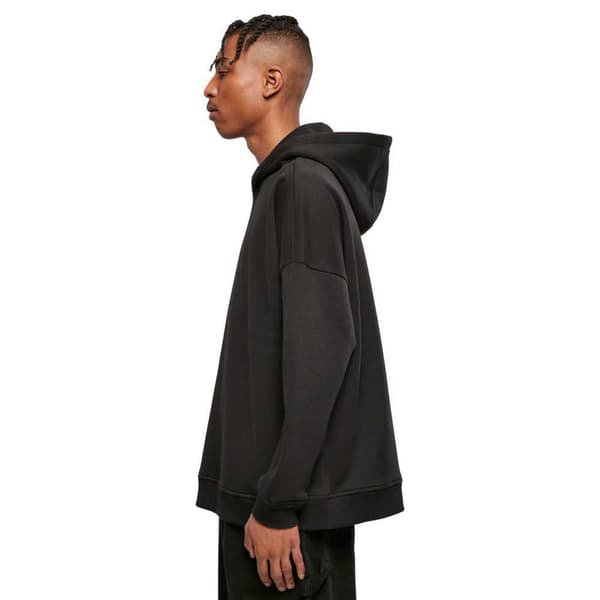Build Your Brand Luvtröja Oversized Cut On Svart M Man