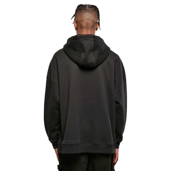 Build Your Brand Luvtröja Oversized Cut On Svart M Man