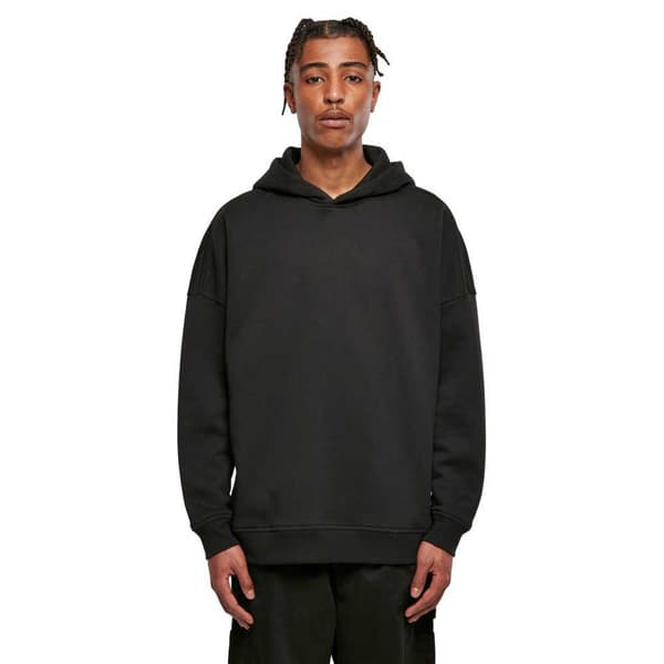Build Your Brand Luvtröja Oversized Cut On Svart M Man