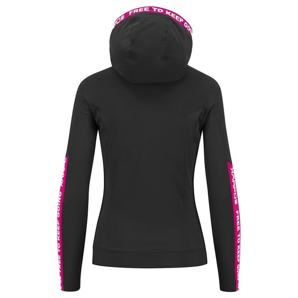 Karpos Sweatshirt Med Fuld Lynlås Easyfrizz Sort M Kvinde