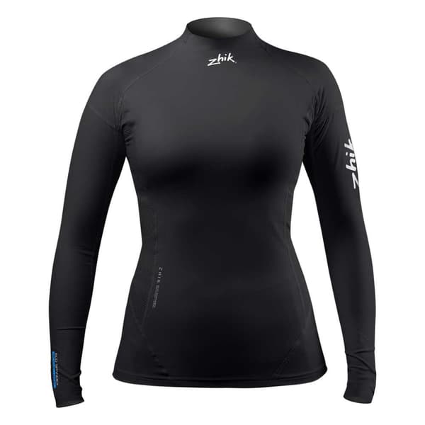 Zhik Langærmet T-shirt Eco Spandex Sort L Kvinde