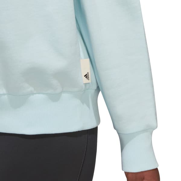 Adidas Sweatshirt Studio Lounge Loose Big Hvid 1X Kvinde
