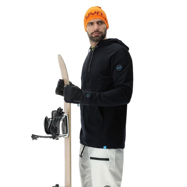 Uyn Hættetrøje Jump 2nd Half Zip Sort L Mand
