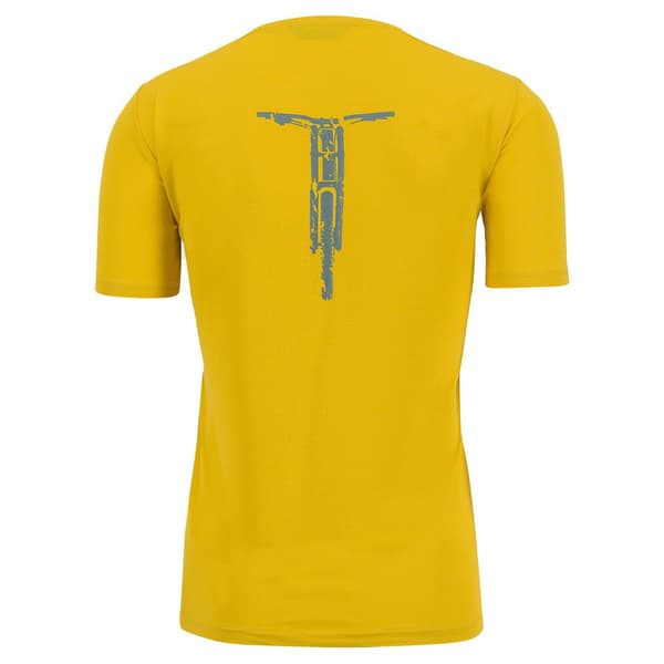 Karpos Kortærmet T-shirt Val Federia Gul M Mand