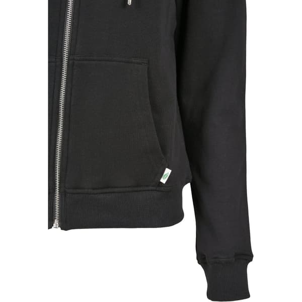 Urban Classics Sweatshirt Organic Terry Zip Sort M Kvinde