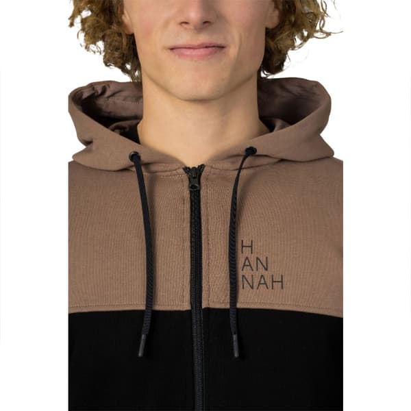 Hannah Sweatshirt Med Full Dragkedja Fezco Brun M Man