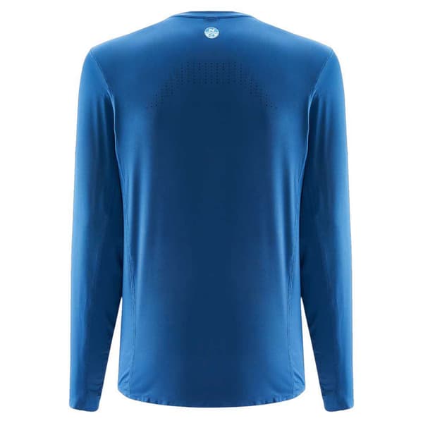 North Sails Performance Langærmet T-shirt Gp Blå M Mand