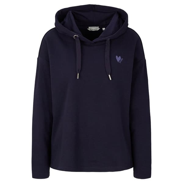 Tom Tailor Luvtröja 1030497 Blå 3XL Kvinna