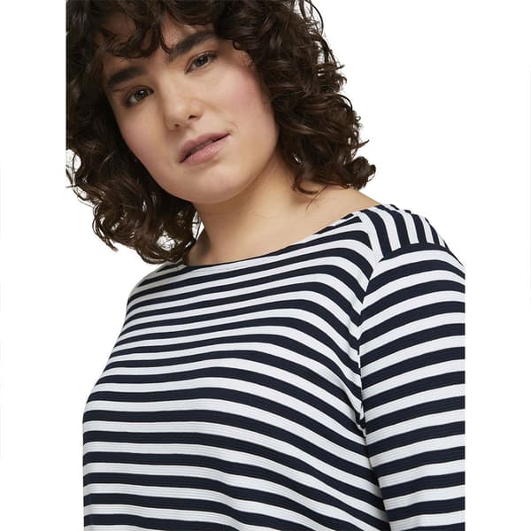 Tom Tailor Sweatshirt 1024892 Blå 48 Kvinde