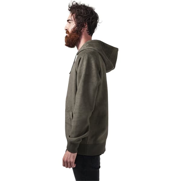 Urban Classics Sweatshirt Imitation Uede Grøn L Mand