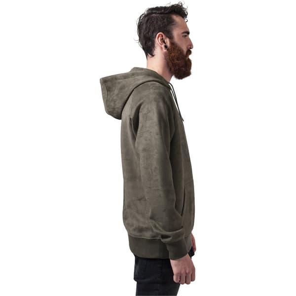 Urban Classics Sweatshirt Imitation Uede Grøn L Mand