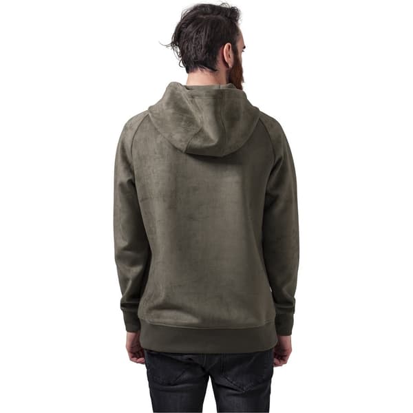 Urban Classics Sweatshirt Imitation Uede Grøn L Mand