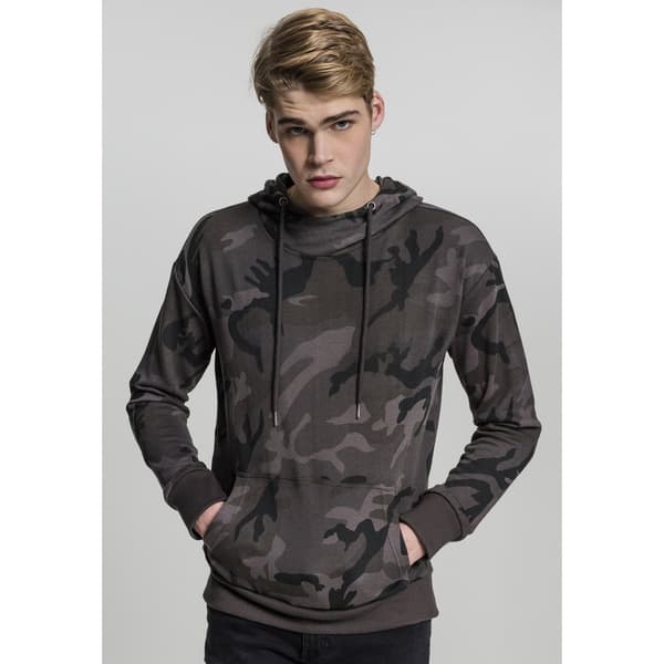 Urban Classics Sweatshirt Camo Sort M Mand