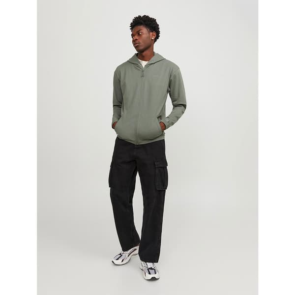 Jack & Jones Sweatshirt Med Full Dragkedja Cloud Grönt L Man
